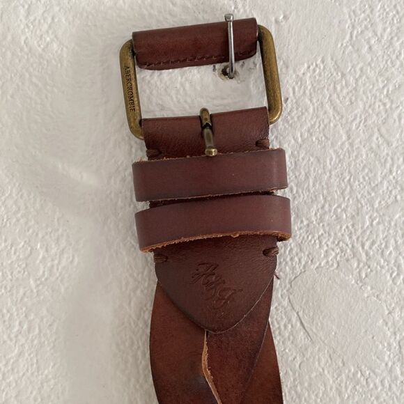 Abercrombie and Fitch Y2K Weave Belt - Picture 3 of 4
